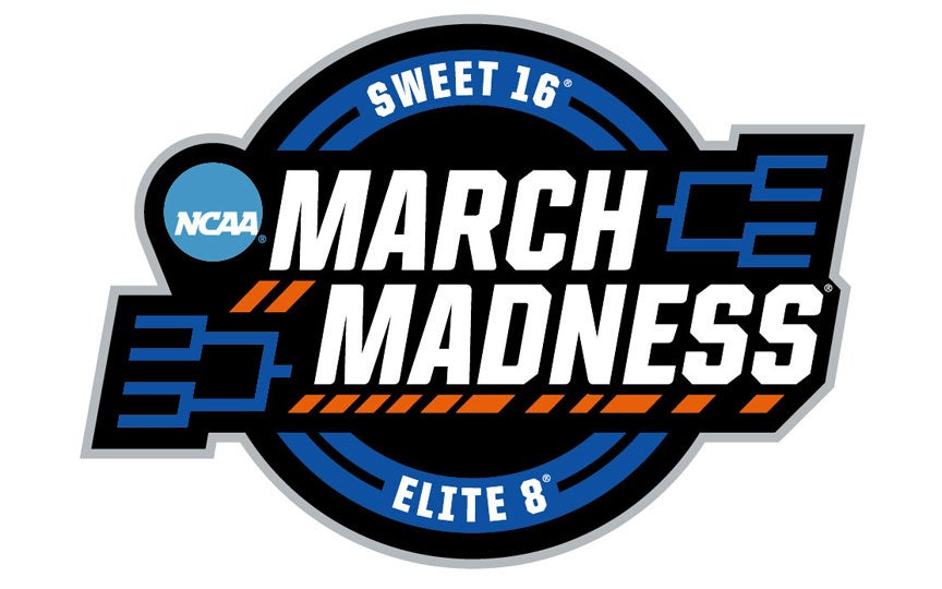 Graphic reading NCAA March Madness  