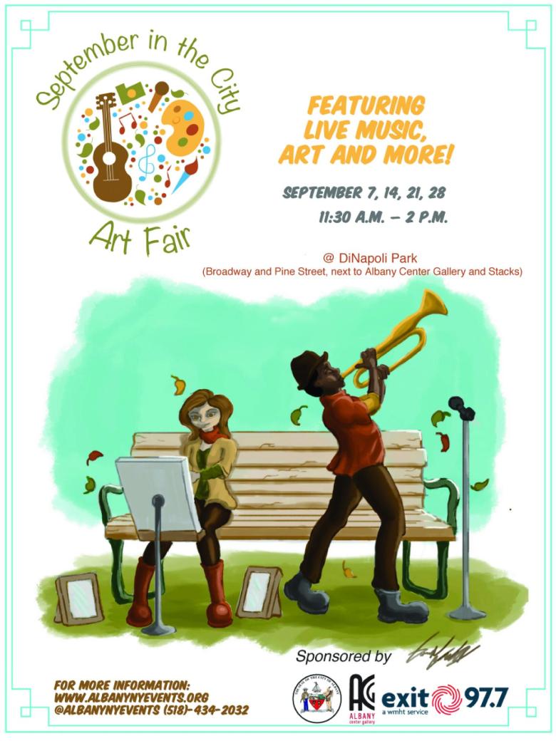 Photo of September in the City Art Fair Flyer