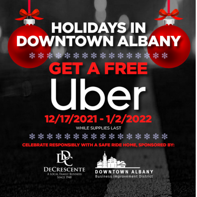 Holidays in Downtown Albany Flyer