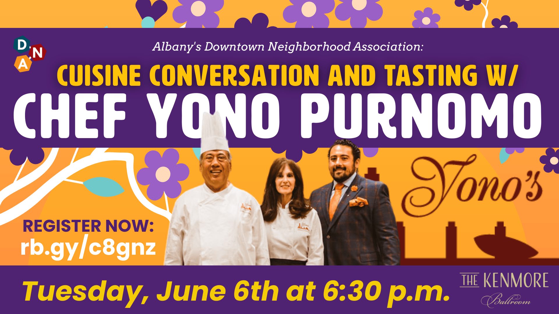 Chef Yono Purnomo cuisine convo