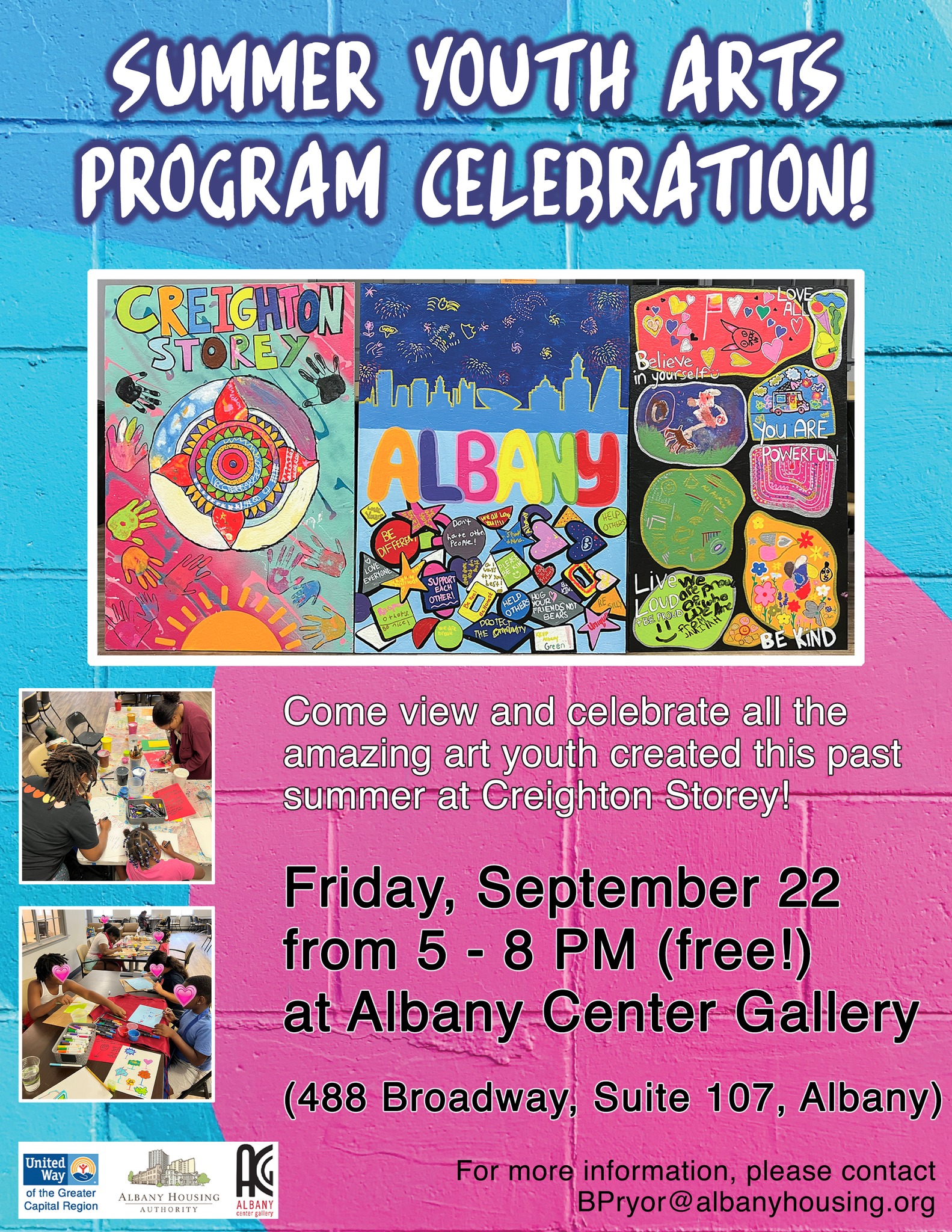 summer youth arts celebration