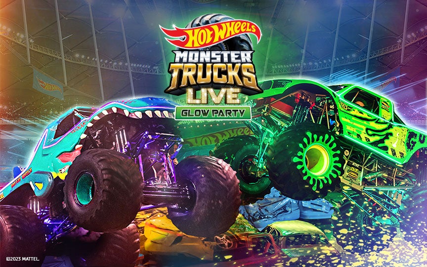 Hot Wheels Monster Truck Glow Party