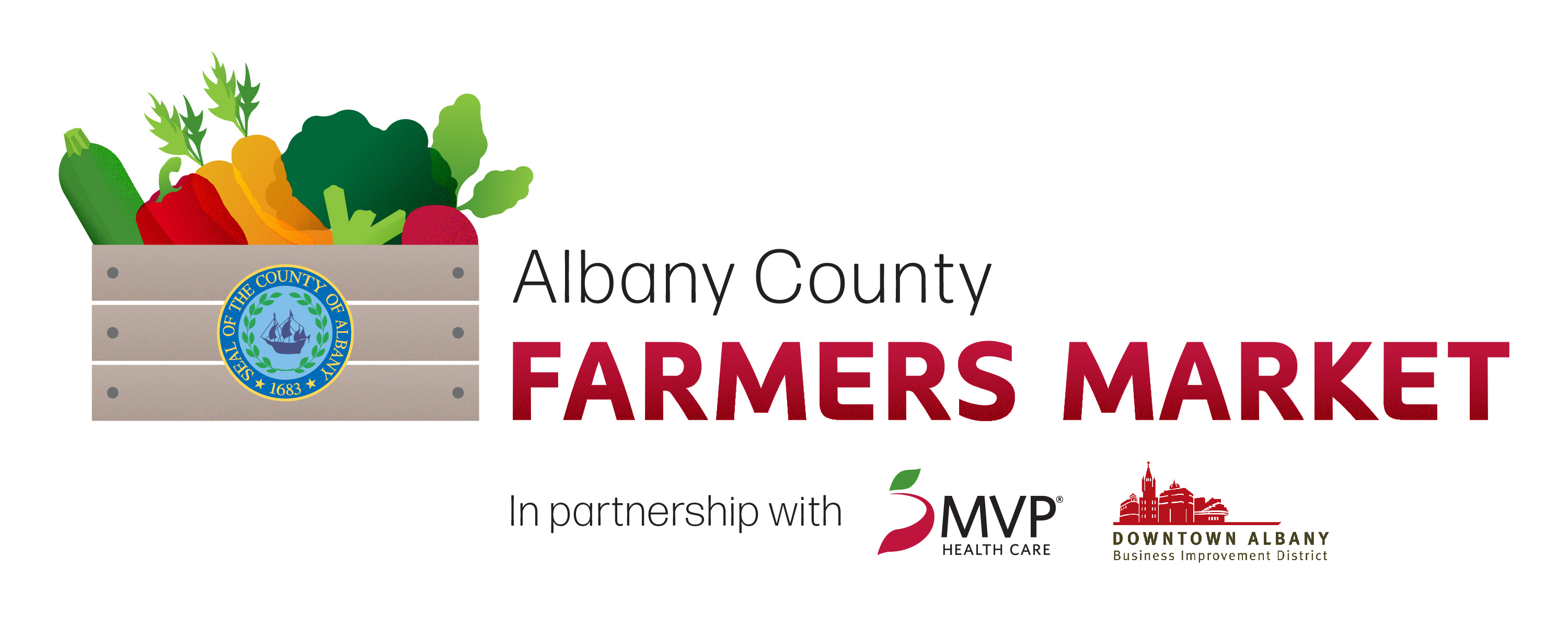 Albany County Farmers Market, in partnership with MVP Health Care and Downtown Albany BID