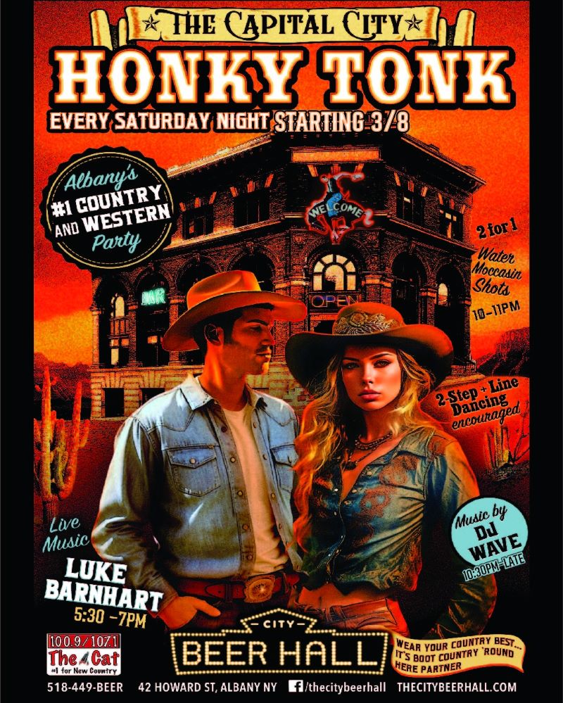Graphic for the Capital City Honky tonk