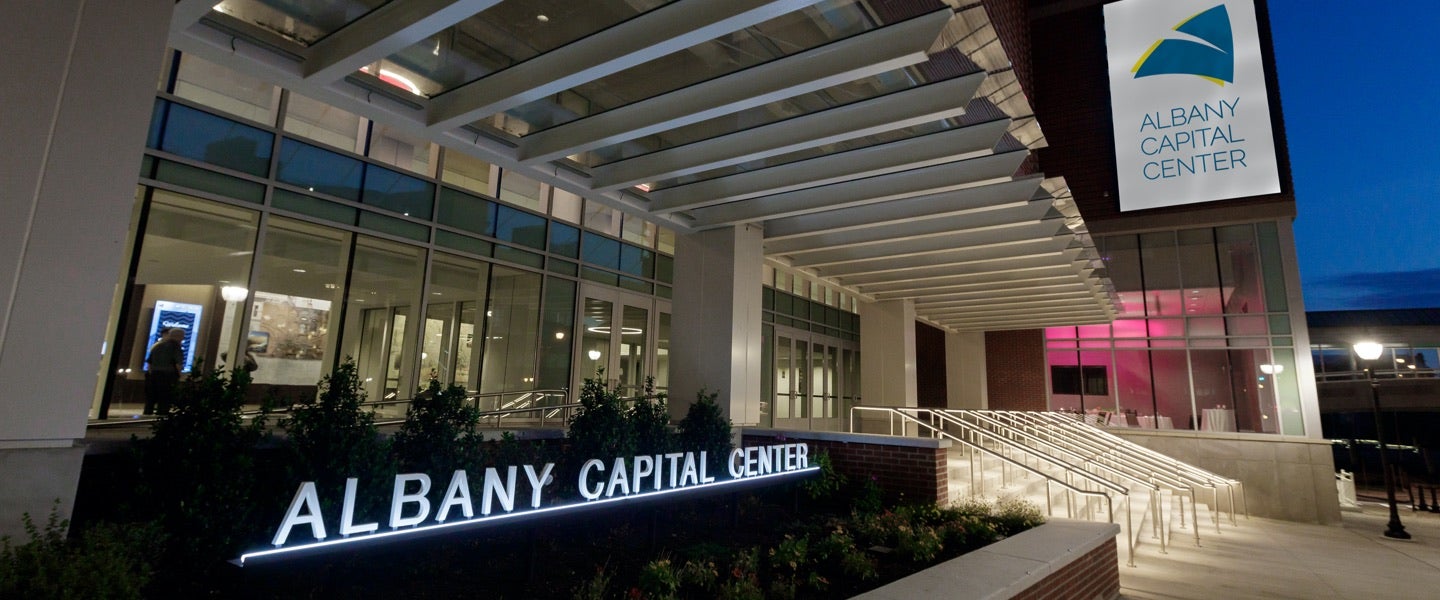 Shot of Albany Capital Center