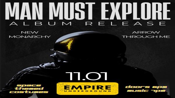 Man Must Explore digital flyer