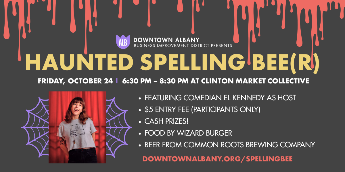 Haunted Spelling Beer Graphic 
