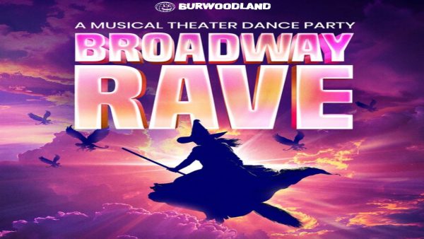 Broadway Rave show digital flyer