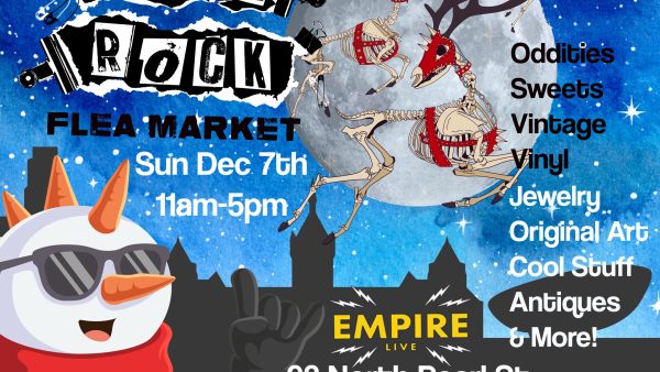 Punk Rock Flea Market Event Flyer