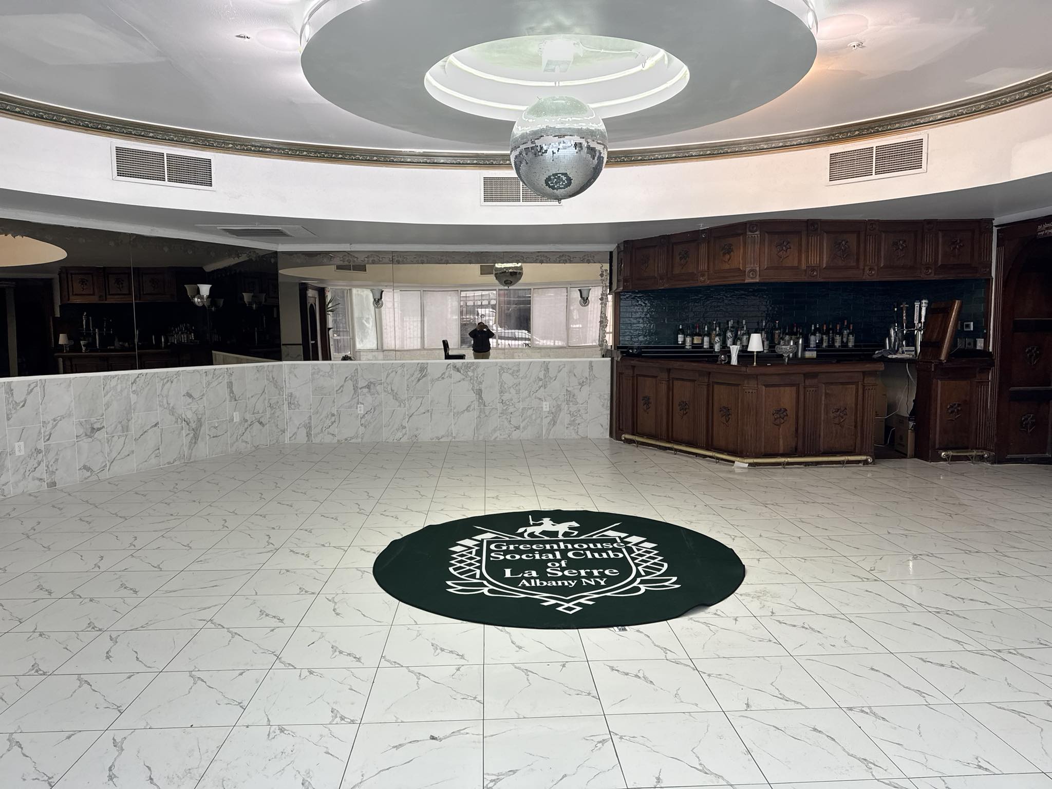 Inside of Greenhouse social Club