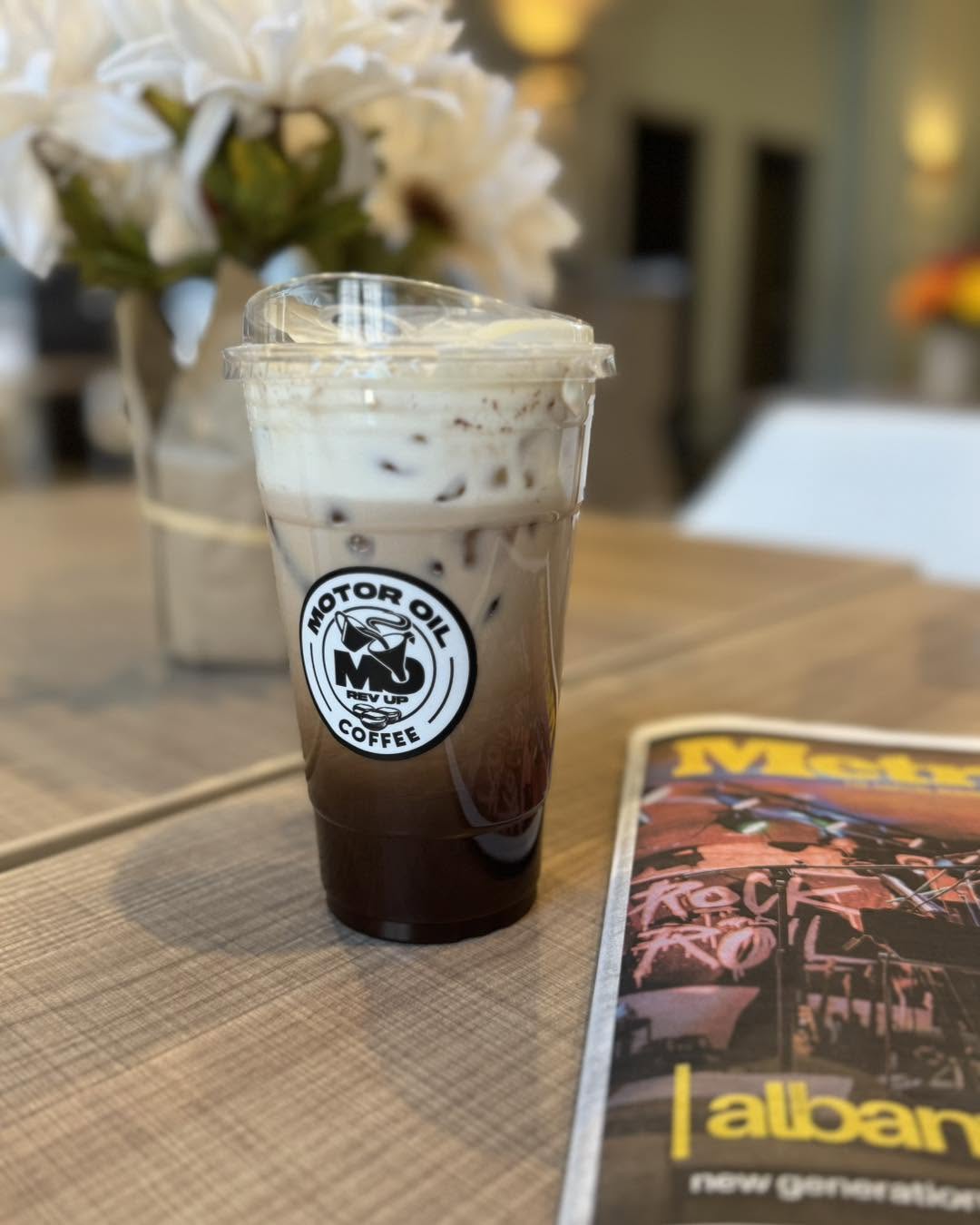 Motor Oil Iced Coffee