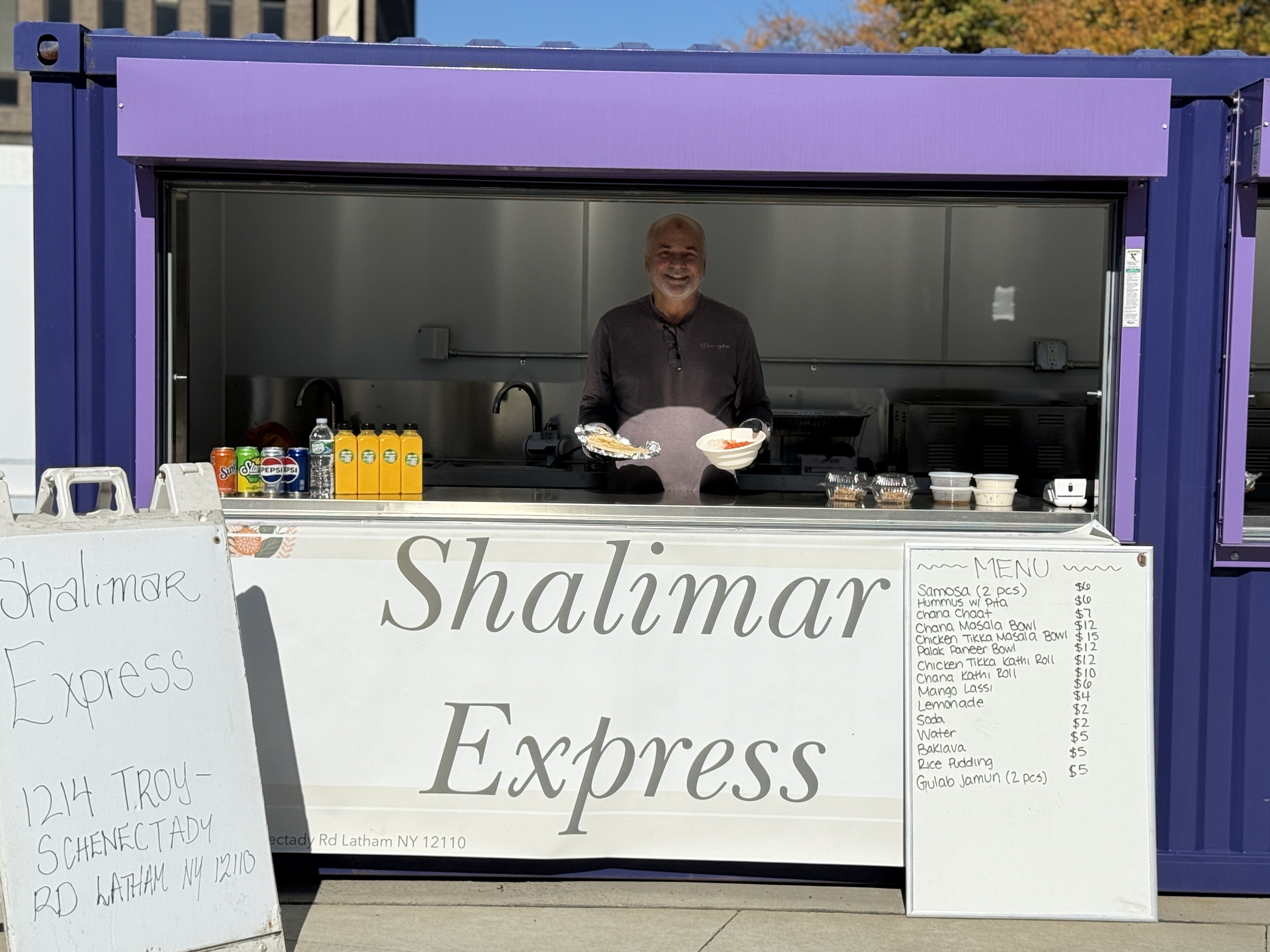 Shalimar Express in Container