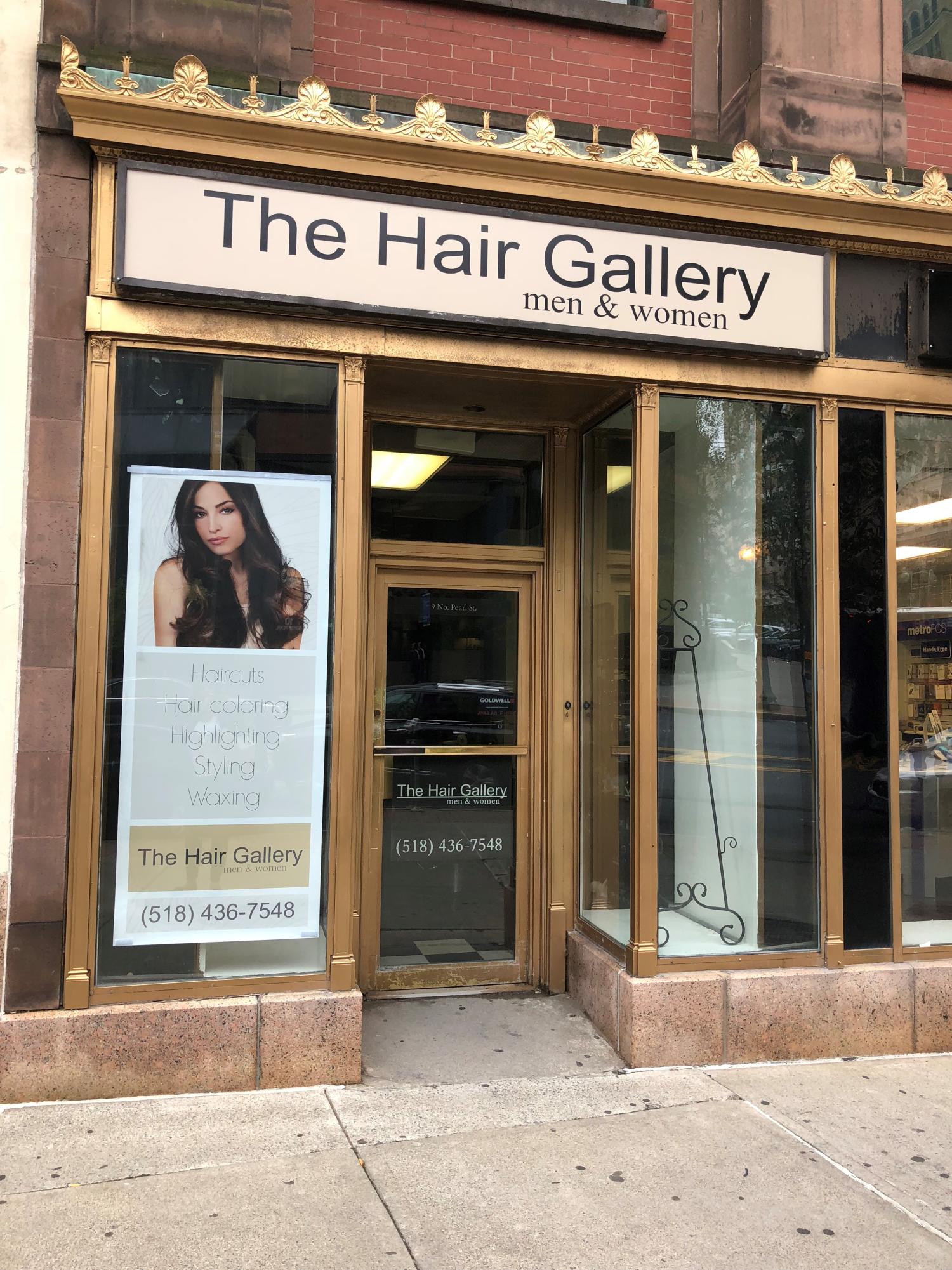 exterior view of The Hair Gallery business 