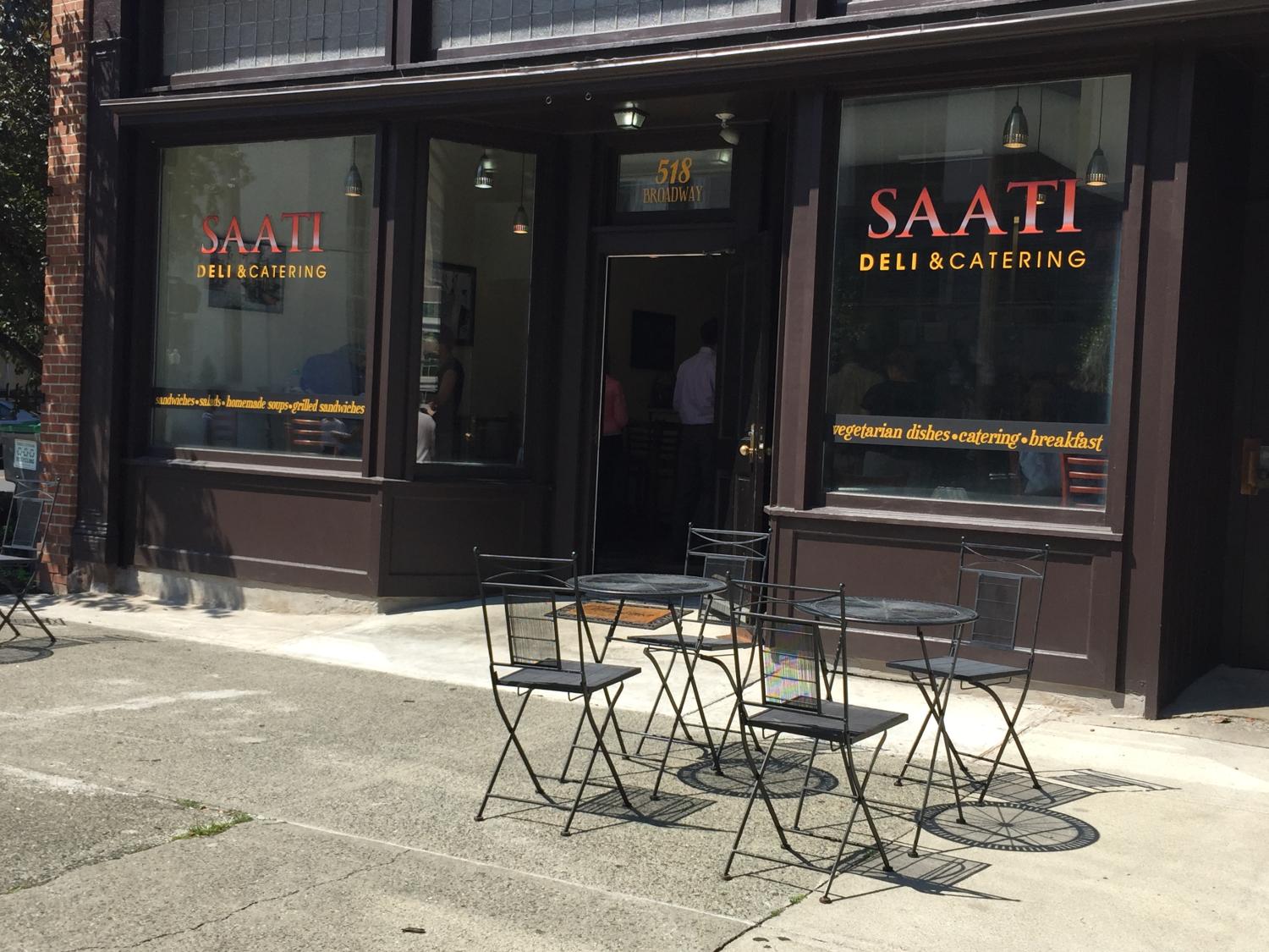 Photo of outside of Saati Deli & Catering