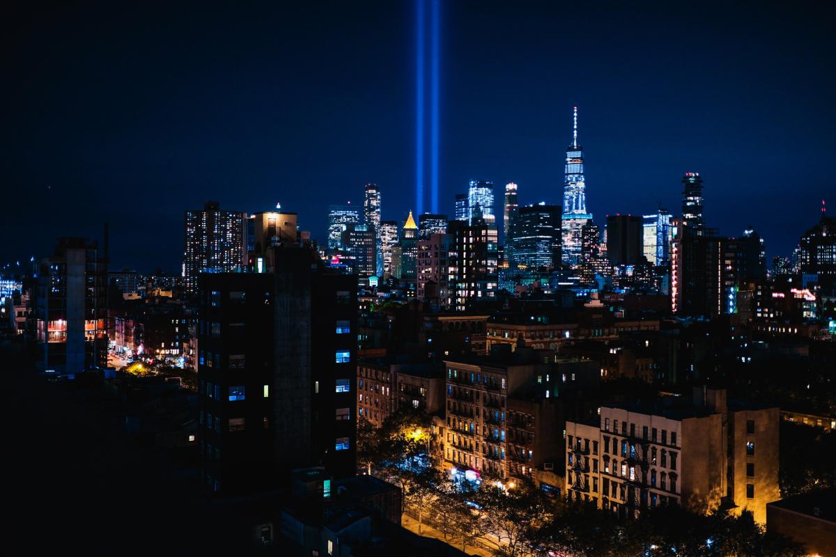 New York City at night 