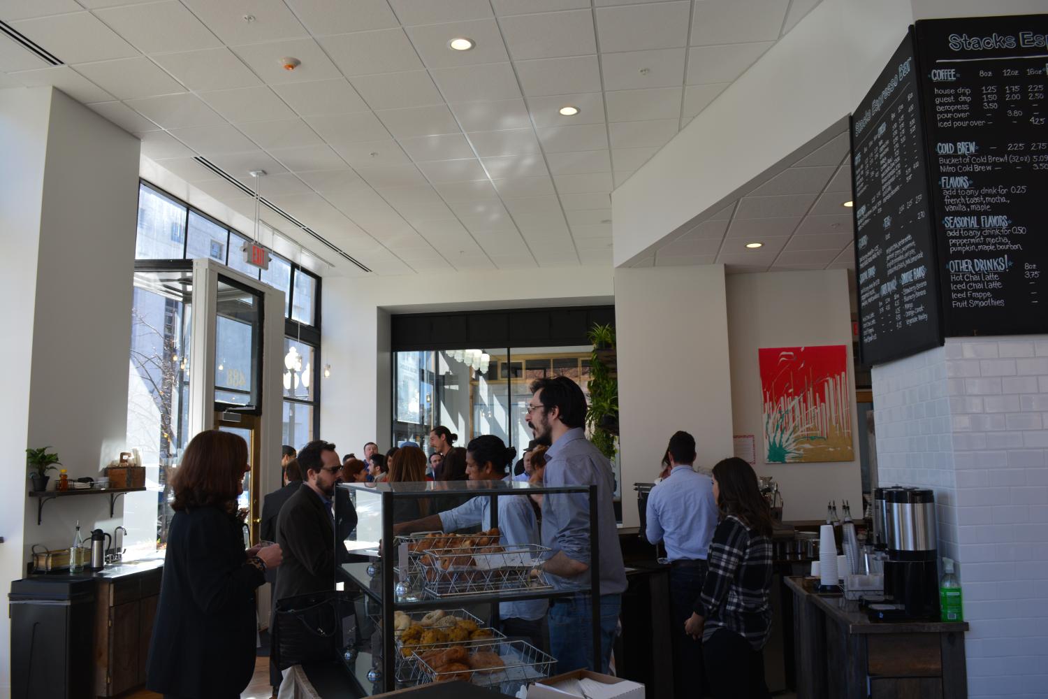 Photo inside Stacks Espresso Bar