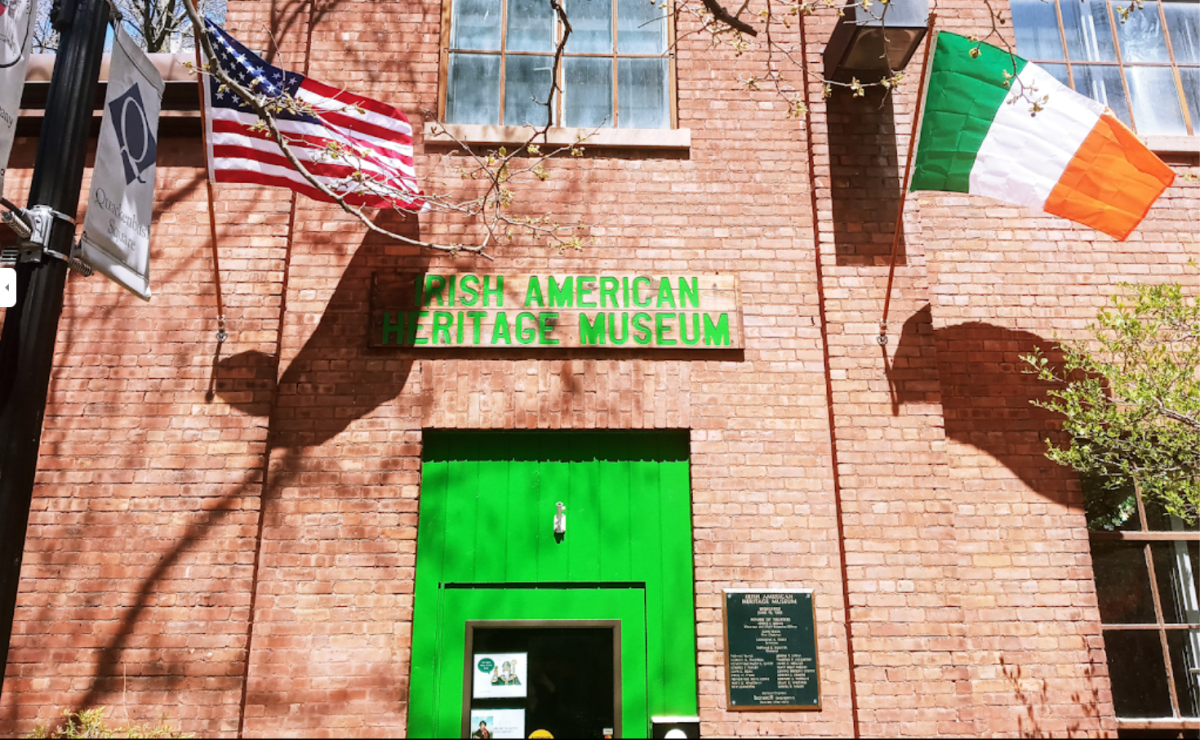 Exterior of Irish American Heritage Museum