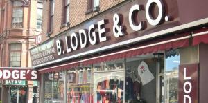 Exterior of B. Lodge & Co store