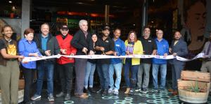 Ribbon cutting for Ama Cocina re-opening