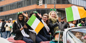 people on Parade Day