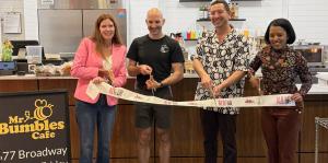 Mr Bumbles Ribbon Cutting
