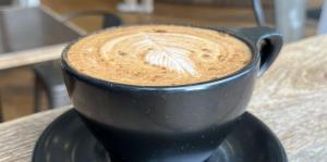 Photo of a latte at Stacks 