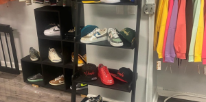 Clothing rack and sneaker rack