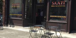 Photo of outside of Saati Deli & Catering