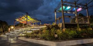 Clinton Market Collective at Night