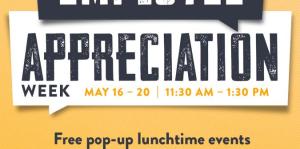 Poster for Downtown Employee Appreciation Week