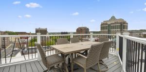 Kenmore outside rooftop deck