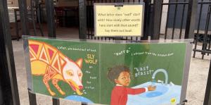 A page from a picture book 