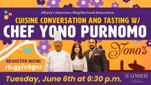 Chef Yono Purnomo cuisine convo