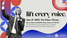 Lift Every Voice event save the date