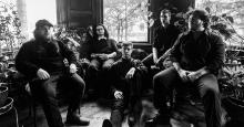 Black and white photo of Boundaries Band