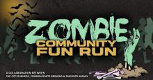 Zombie Community Fun Run Flyer