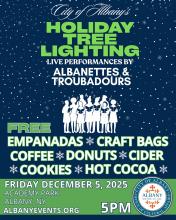 tree lighting flyer