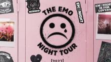 emo night tour graphic