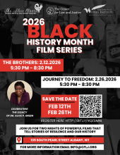 CFLJ Flyer for movie showing