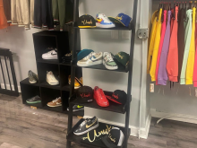 Clothing rack and sneaker rack