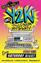 Y2K the Millennium Party poster