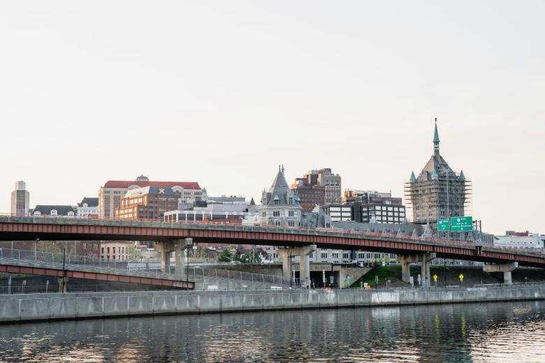 Downtown Albany's Water Skyline