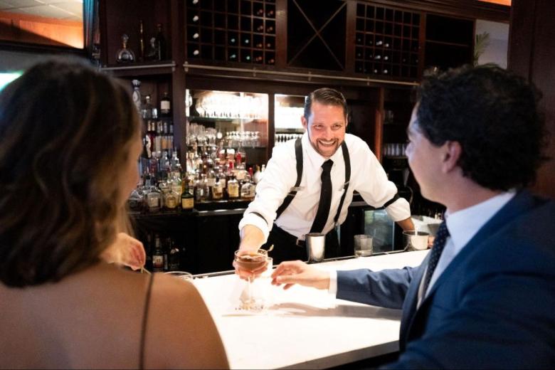 Image of bartender at Prime