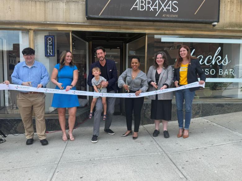 Stacks Ribbon Cutting