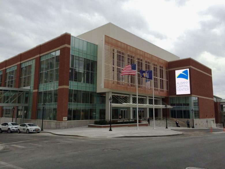 Albany Capital Center Exterior View