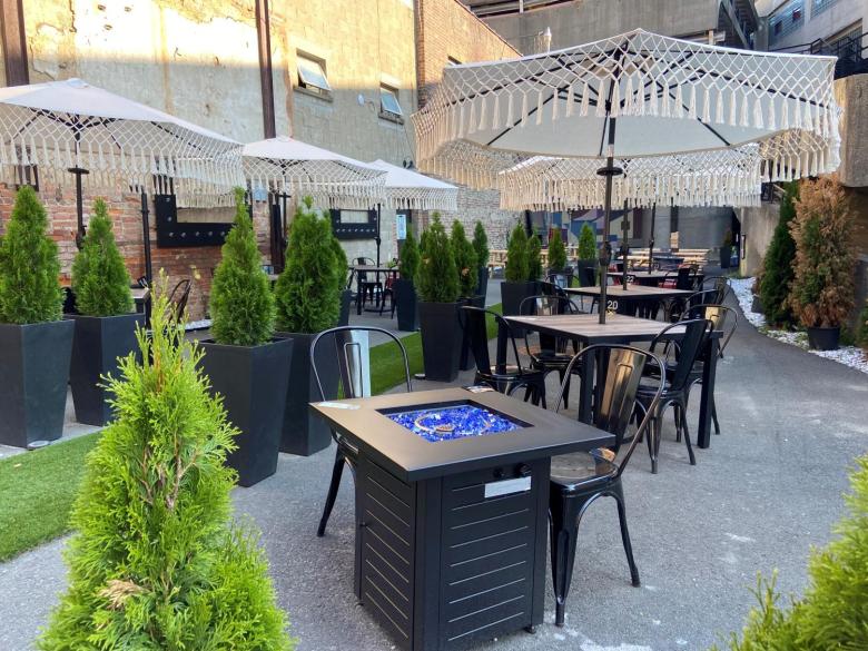The Cloud Food Hall Patio