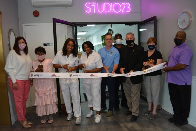 Studio23 Ribbon Cutting 